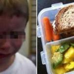 Boy Cries After Teacher Throws His Lunch