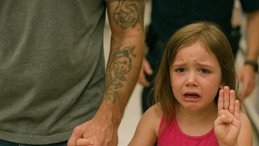 the little girl